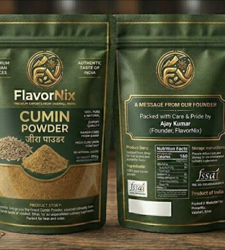 flavornix premium cumin powder – earthy & aromatic export grade (250g)